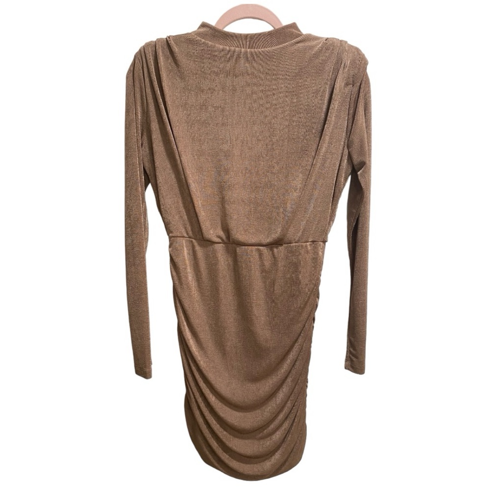 Lot of 2 Hyfve Fitted Dresses, Black/ Tan, size Medium EUC